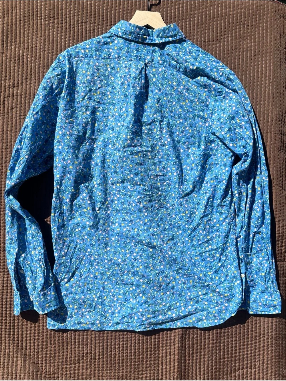 Polo by Ralph Lauren Light Blue Floral Button-Down Shirt